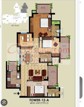 4 BHK Apartment For Resale in Ansal Faridabad Eye Sector 70 Faridabad  7541776