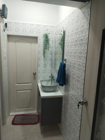 Bathroom in 2 BHK Apartment at Shanti Apartment Kandivali west, Kandivali West – for Sale