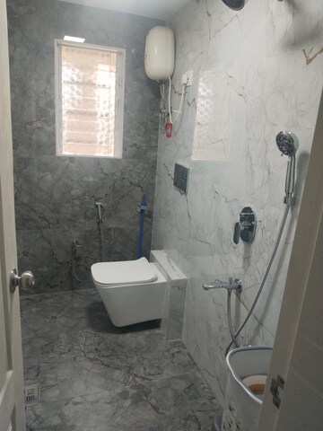 Bathroom in 2 BHK Apartment at Charkop Gaon – for Sale