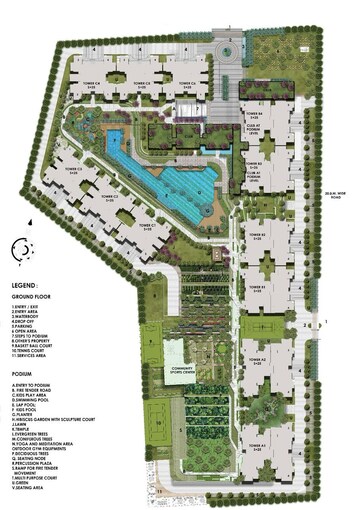 Master Plan in 4 BHK Apartment at ACE Terra, Sector 22d Yamuna Expressway – for Sale
