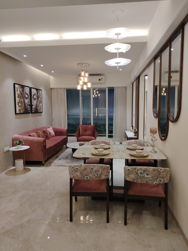 Living Room, kamdhenu-grandeur 2 Bedroom 785 Sq.Ft. Apartment In Sector 8 Sanpada Navi Mumbai 7543049