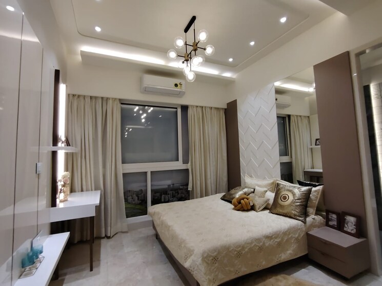 Bedroom, kamdhenu-grandeur 2 Bedroom 785 Sq.Ft. Apartment In Sector 8 Sanpada Navi Mumbai 7543049