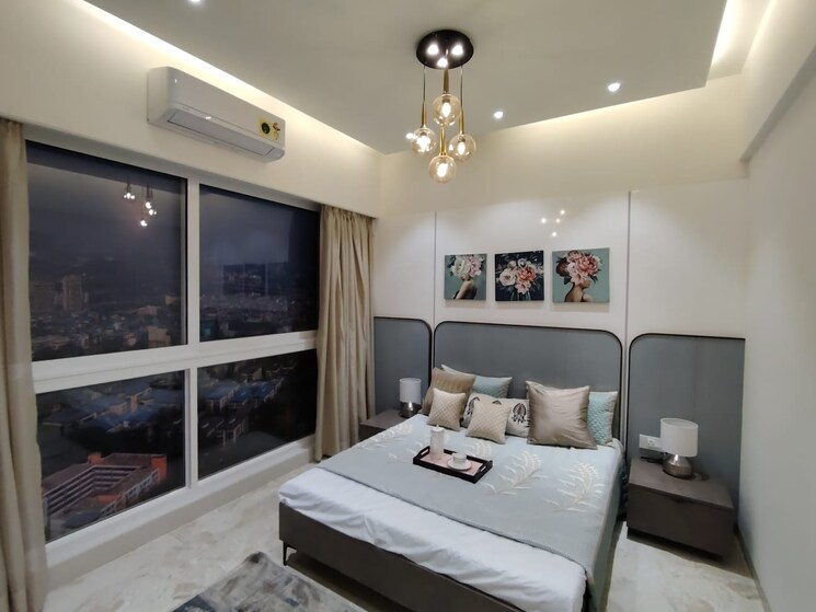 Bedroom, kamdhenu-grandeur 2 Bedroom 785 Sq.Ft. Apartment In Sector 8 Sanpada Navi Mumbai 7543049
