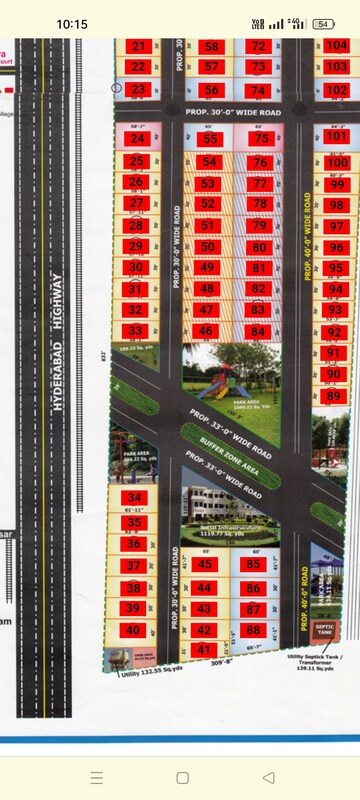  Plot – Exterior View View at Bibinagar - for Sale