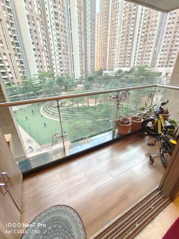 Balcony in 3 BHK Apartment at Lodha Splendora Platino, Ghodbunder Road – for Sale