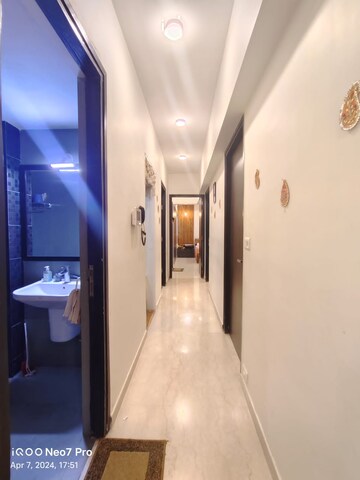Building Lobby in 3 BHK Apartment at Lodha Splendora Platino, Ghodbunder Road – for Sale