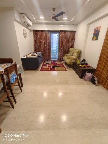Living Room in 3 BHK Apartment at Lodha Splendora Platino, Ghodbunder Road – for Sale