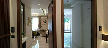 Building Lobby in 3 BHK Apartment at Azeagaia Botanica, Vrindavan Yojna – for Sale