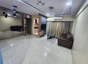 Living Room in 2 BHK Apartment at Cosmos Habitat, Majiwada – for Sale