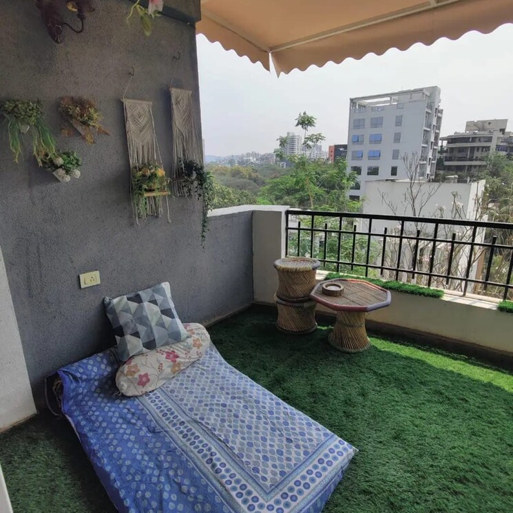 Balcony, baner 2 Bedroom 1090 Sq.Ft. Apartment In Baner Pune 7543969