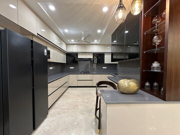 Kitchen in 4 BHK Builder Floor at Ansal API Esencia, Sector 67 – for Sale