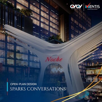  Office Space – Exterior View View at GYGY Mentis, Sector 140 - for Sale