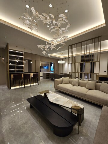 Living Room in 4 BHK Apartment at Turnstone The Medallion Aurum, Mohali Sector 67 – for Sale
