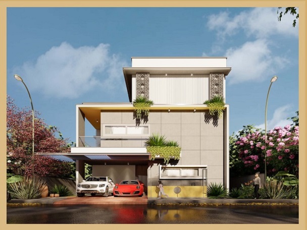 5 BHK + Pooja Room,Servant Room Villa For Sale in Visara Srivari Meadows