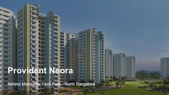 2 BHK Apartment For Rent in Provident Neora Thanisandra Main Road Bangalore  7545484