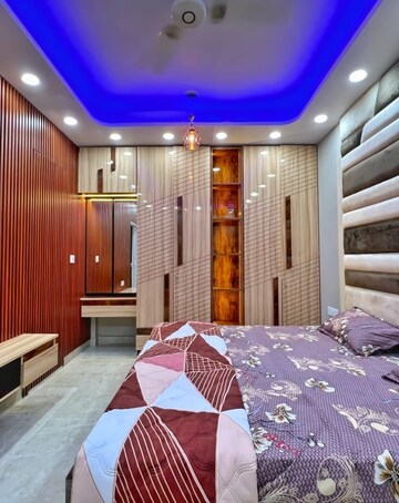 Bedroom in 2 BHK Builder Floor at Mahavir Enclave 1 – for Sale