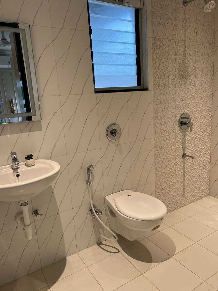 Bathroom, ganga-platino 2 Bedroom 1070 Sq.Ft. Apartment In Kharadi Pune 7545757