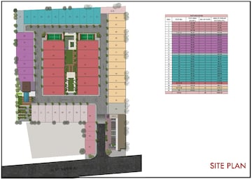 Master Plan in 4 BHK Villa at Ascent Laxmi Villas, Raj Nagar Extension – for Sale