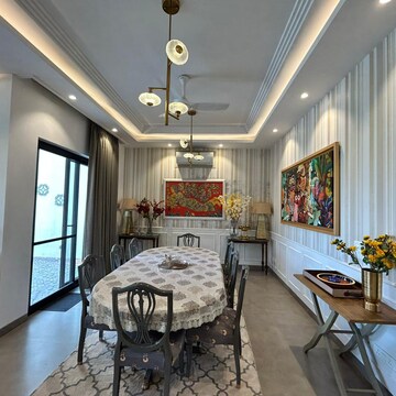 Living Room in 3 BHK Apartment at Mahagun My Laagoon, Saini – for Sale