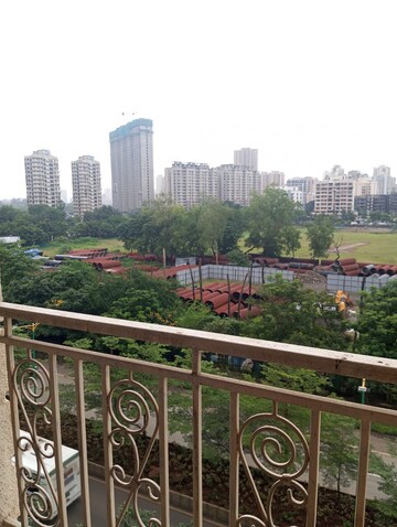 Balcony in 1 BHK Apartment at KM Horizon Exotica, Haware City – for Sale