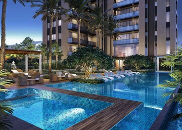 Swimming Pool in 3 BHK Apartment at Shalimar One World Whispering Woods, Gomti Nagar – for Sale
