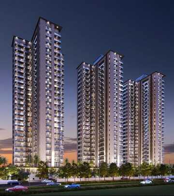3 BHK Apartment – Exterior View View at Shalimar One World Whispering Woods, Gomti Nagar - for Sale