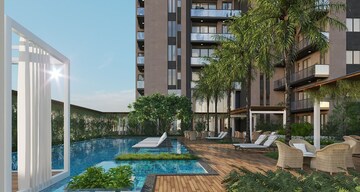 3 BHK Apartment – Exterior View View at Shalimar One World Whispering Woods, Gomti Nagar - for Sale