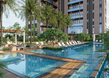 Swimming Pool in 3 BHK Apartment at Shalimar One World Whispering Woods, Gomti Nagar – for Sale
