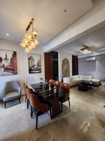 Living Room in 3.5 BHK Apartment at International Airport Road – for Sale