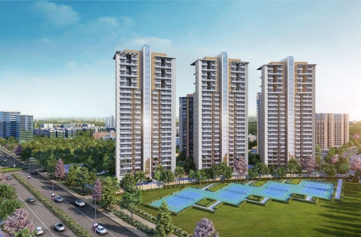 Exterior View, shalimar-one-world-belvedere-court-3 2 Bedroom 943 Sq.Ft. Apartment In Gomti Nagar Lucknow 7549374
