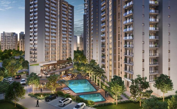 Exterior View, shalimar-one-world-belvedere-court-3 2 Bedroom 943 Sq.Ft. Apartment In Gomti Nagar Lucknow 7549374