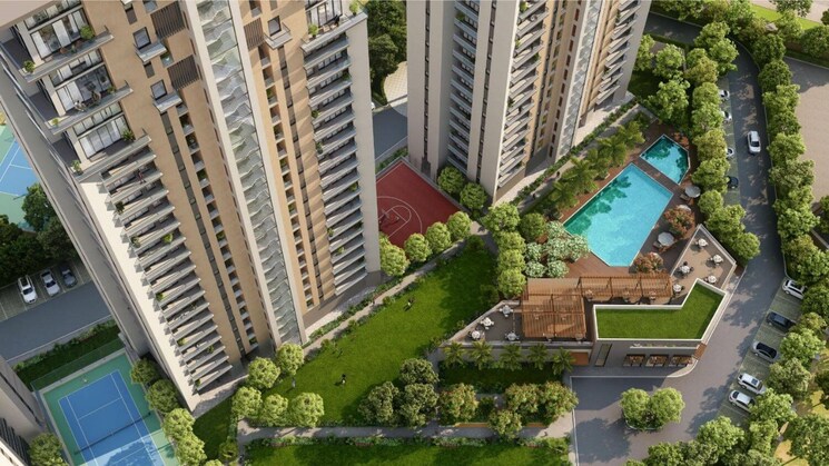 Exterior View, shalimar-one-world-belvedere-court-3 2 Bedroom 943 Sq.Ft. Apartment In Gomti Nagar Lucknow 7549374