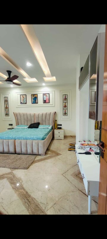 Bedroom in 4 BHK Builder Floor at Maya Homes, Indrapuram – for Sale
