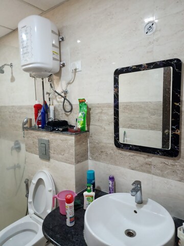 Bathroom in 3 BHK Apartment at MI Rustle Court, Gomti Nagar – for Sale