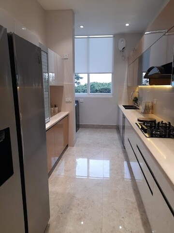 Kitchen in 4 BHK Apartment at Trishla City, Patiala Road – for Sale