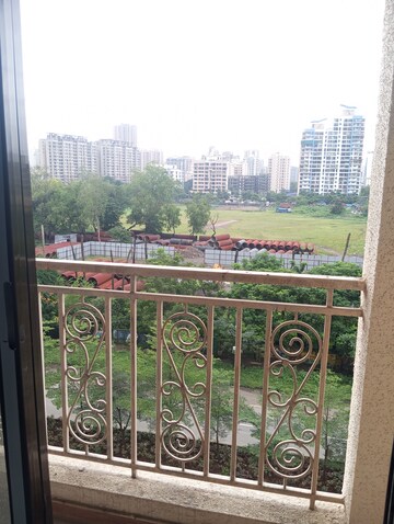 Balcony in 1 BHK Apartment at KM Horizon Exotica, Haware City – for Sale