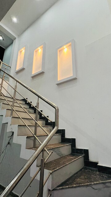 Staircase in 2 BHK Independent House at Deva Road – for Sale