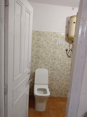 Bathroom in 2 BHK Builder Floor at Lajpat Nagar – for Rent