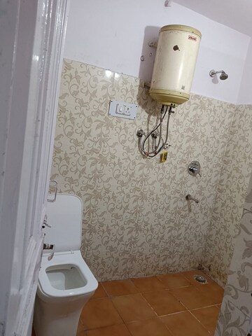Bathroom in 2 BHK Builder Floor at Lajpat Nagar – for Rent
