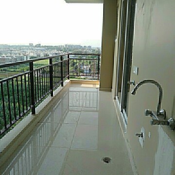 Balcony in 3.5 BHK Apartment at Maya Green Lotus Saksham, International Airport Road – for Sale