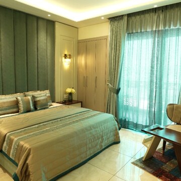 Bedroom in 3 BHK Apartment at Motia'z Harmony Greens, Kishanpura – for Sale