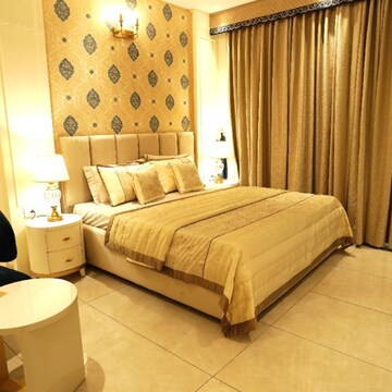 Bedroom in 3 BHK Apartment at Motia'z Harmony Greens, Kishanpura – for Sale