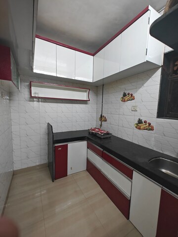 Kitchen in 1 BHK Apartment at Nerul Sector 20 – for Sale