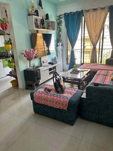 Living Room in 2 BHK Apartment at Kauls Heritage City Apartment, Vasai West – for Sale