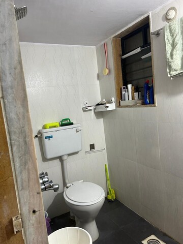 Bathroom in 2 BHK Apartment at Kauls Heritage City Apartment, Vasai West – for Sale