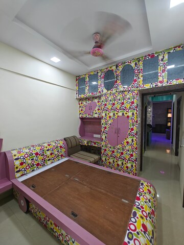 Bedroom in 2 BHK Apartment at Shiv Kalash Apartment, Seawoods – for Sale