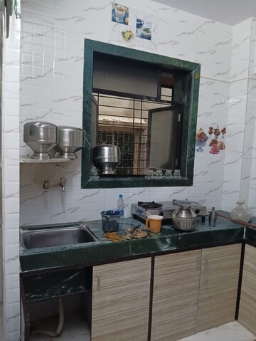 Kitchen in 1 BHK Apartment at Dombivli West – for Sale