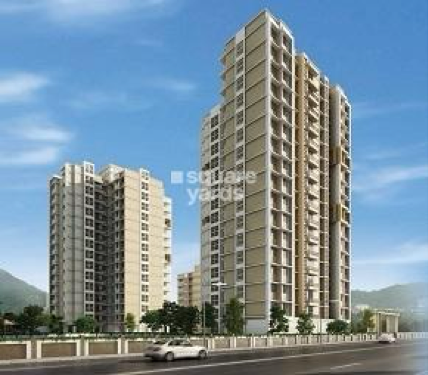 2 BHK Apartment For Resale in Raunak Unnathi Woods Phase 4 And 5 Kasarvadavali Thane  7553713