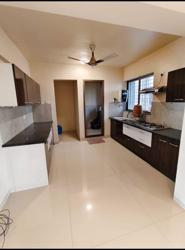 Kitchen, alcon-royce 3 Bedroom 1650 Sq.Ft. Apartment In Kondhwa Pune 7553716
