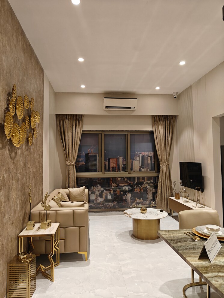 Living Room, paradigm-alaya 3 Bedroom 926 Sq.Ft. Apartment In Jogeshwari West Mumbai 7554055
